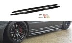 Maxton Seitenschweller Ansatz für AUDI S4 B5 schwarz Hochglanz AU-S4-B5-SD1-G