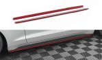 Maxton Seitenschweller Ansatz V.2 Ford Mustang Mk6 Facelift FO-MU-6F-SD2-RED