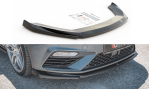 Maxton Front Ansatz V.5 für Seat Leon Cupra / FR Mk3 FL schwarz Hochglanz SE-LE-3F-CU-FD5-G