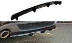 Maxton Mittlerer Diffusor Heck Ansatz für AUDI A5 S-LINE DTM LOOK schwarz Hochglanz AU-A5-SLINE-RD1+RD2-G