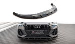 Maxton Front Ansatz V.1 für Audi Q3 S-Line F3 schwarz Hochglanz AU-Q3-2-SLINE-FD1-G