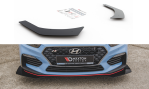 Maxton Flaps Hyundai I30 N Mk3 Hatchback / Fastback schwarz Hochglanz HYI303NCNC-FSF1-G