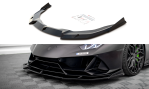 Maxton Front Ansatz für Lamborghini Huracan EVO schwarz Hochglanz LA-HU-EVO-1-FD1G+FD1R-G