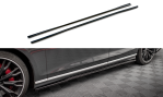 Maxton Seitenschweller Ansatz für Audi S8 / A8 S-Line D5 schwarz Hochglanz AU-S8-D5-SD1-G