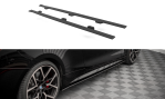 Maxton Street Pro Seitenschweller Ansatz für BMW 4er M-Paket G22 BM4G22MPACKCNC-SD1BRB