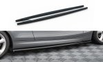 Maxton Seitenschweller Ansatz BMW 1er M-Paket E82 schwarz Hochglanz BM-1-82-MPACK-C-SD1-G
