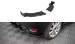 Maxton Street Pro Heck Ansatz Flaps Diffusor +Flaps für Ford Fiesta ST Mk6 schwarz Hochglanz FOFI6STCNC-RSD1BRB+RSF1-G