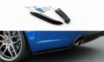 Maxton Heck Ansatz Flaps Diffusor V.1 für Audi RS4 Limousine B7 schwarz Hochglanz AU-RS4-B7-RSD1-G