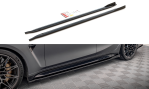 Maxton Seitenschweller Ansatz für V.2 für BMW M3 G80 schwarz Hochglanz BM-3-G80-M-SD2-G