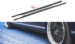 Maxton Seitenschweller Ansatz für Volkswagen Passat B8 schwarz Hochglanz VW-PA-B8-SD1-G
