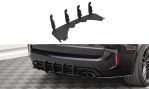 Maxton Street Pro Heckschürze für BMW X5 M F15 BMX5M15CNC-RS1BRB