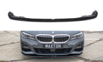Maxton Front Ansatz V.3 für BMW 3er G20 M Paket schwarz Hochglanz BM-3-20-MPACK-FD3-G