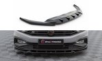 Maxton Front Ansatz V.1 VW Passat R-Line B8 Facelift schwarz Hochglanz VW-PA-B8F-RLINE-FD1-G