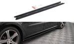 Maxton Seitenschweller Ansatz für Peugeot 508 GT Mk1 Facelift schwarz Hochglanz PE-508-1F-GT-SD1-G