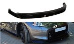 Maxton Front Ansatz für Nissan 370Z schwarz Hochglanz NI-370-FD1-G