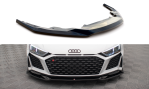 Maxton Front Ansatz V.3 für Audi R8 Mk2 Facelift schwarz Hochglanz AU-R8-2F-FD4G+FD4R-G