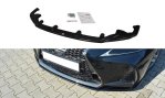 Maxton Front Ansatz V.1 für Lexus IS Mk3 Facelift F-Sport schwarz Hochglanz LE-IS-3F-FSPORT-FD1-G