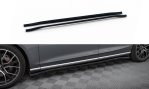 Maxton Seitenschweller Ansatz Audi A8 D5 schwarz Hochglanz AU-A8-D5-SD1-G