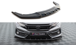 Maxton Front Ansatz für Honda Civic Sport Mk 10 schwarz Hochglanz HO-CI-10-SPORT-FD1-G