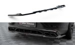 Maxton Mittlerer Cup Diffusor Heck Ansatz Mercedes-AMG GLC 63 Coupe C253 Facelift schwarz Hochglanz ME-GLC-C253F-63-RD1G+RD2-G