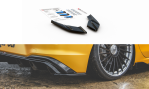 Maxton Heck Ansatz Flaps Diffusor für VW Golf 8  schwarz Hochglanz VW-GO-8-RSD2-G