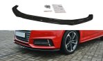 Maxton Front Ansatz V.2 für Audi S4 / A4 S-Line B9 schwarz Hochglanz AU-A4-B9-SLINE-FD2-G