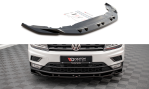 Maxton Front Ansatz für Volkswagen Tiguan Mk2 schwarz Hochglanz VW-TI-2-FD1-G