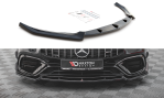 Maxton Front Ansatz V.2 für Mercedes-AMG CLA 45 Aero C118 schwarz Hochglanz ME-CLA-118-45AMG-FD2-G