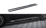 Maxton Seitenschweller Ansatz V.1 BMW 2 Coupe G42 schwarz Hochglanz BM-2-G42-SD1-G