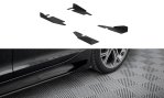 Maxton Side Flaps Kia Stinger GT / GT-Line / Standard Mk1 schwarz Hochglanz KIST1GTLINECNC-SF1-G