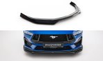 Maxton Front Ansatz V.1 Ford Mustang GT Mk7 schwarz Hochglanz FO-MU-7-GT-FD1-G
