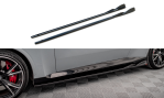 Maxton Seitenschweller Ansatz für V.1 für BMW 2 Coupe M-Paket / M240i G42 schwarz Hochglanz BM-2-42-MPACK-SD1-G