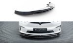Maxton Front Ansatz V.1 Tesla Model X Mk1 Facelift schwarz Hochglanz TE-MODELX-1F-FD1G+FD1R-G