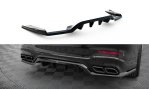 Maxton Mittlerer Cup Diffusor Heck Ansatz V.1 Mercedes-AMG GLC 63 SUV X253 schwarz Hochglanz ME-GLC-X253-63-RD1G+RD2-G