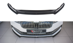 Maxton Front Ansatz V.1 für Skoda Superb Mk3 FL schwarz Hochglanz SK-SU-3F-FD1-G