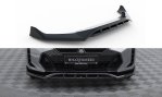 Maxton Front Ansatz V.2 BMW X6 M-Paket G06 Facelift schwarz Hochglanz BM-X6-G06F-MPACK-FD2G+FD2R-G