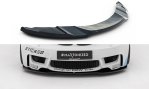 Maxton Front Ansatz BMW 1er M Coupe E82 schwarz Hochglanz BM-1-82-M-FD1-G