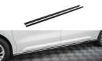 Maxton Seitenschweller Ansatz Citroen Jumpy l2 /l3 Mk3 schwarz Hochglanz CI-JU-3-SD1A+B-G