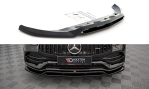 Maxton Front Ansatz für Mercedes-Benz GLC Coupe AMG-Line C253 Facelift schwarz Hochglanz ME-GLC-C253F-AMGLINE-FD1G+FD1R-G