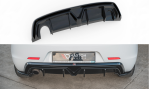 Maxton Diffusor Heck Ansatz für Alfa Romeo Giulietta Facelift (Einzelauspuffversion) AL-GU-1F-RS1GO__
