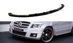 Maxton Front Ansatz für MERCEDES GLK W204 (FÜR STANDARD STOßSTANGE) schwarz Hochglanz ME-GLK-204-FD1-G