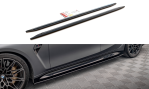 Maxton Seitenschweller Ansatz für V.1 für BMW M3 G80 schwarz Hochglanz BM-3-G80-M-SD1-G