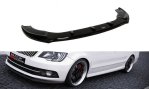 Maxton Front Ansatz für Skoda Superb Mk2 FL schwarz Hochglanz SK-SU-2F-FD1-G