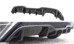 Maxton Diffusor Heck Ansatz für Ford Fiesta ST Mk7 FL schwarz Hochglanz FO-FI-7F-ST-RS1-G