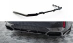 Maxton Mittlerer Cup Diffusor Heck Ansatz V.2 BMW 5er / i5 M-Paket G60 schwarz Hochglanz BM-5-G60-MPACK-RD2G+RD3-G