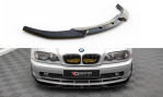 Maxton Front Ansatz V.3 BMW 3er Coupe E46 schwarz Hochglanz BM-3-46-C-FD3-G