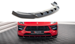 Maxton Front Ansatz V.1 für Porsche Macan Mk1 Facelift schwarz Hochglanz PO-MA-1F-FD1-G