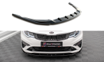 Maxton Front Ansatz V.2 für Kia Optima Mk4 Facelift schwarz Hochglanz KI-OP-2F-FD2-G