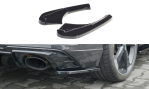 Maxton Heck Ansatz Flaps Diffusor für Audi RS3 8V FL Sportback schwarz Hochglanz AU-RS3-8VF-RSD1-G