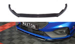 Maxton Front Ansatz V.2 für Ford Focus ST / ST-Line Mk4 schwarz Hochglanz FO-FO-4-STLINE-FD2-G